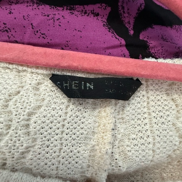 SHEIN Cream Textured Knit Top - Picture 2 of 3